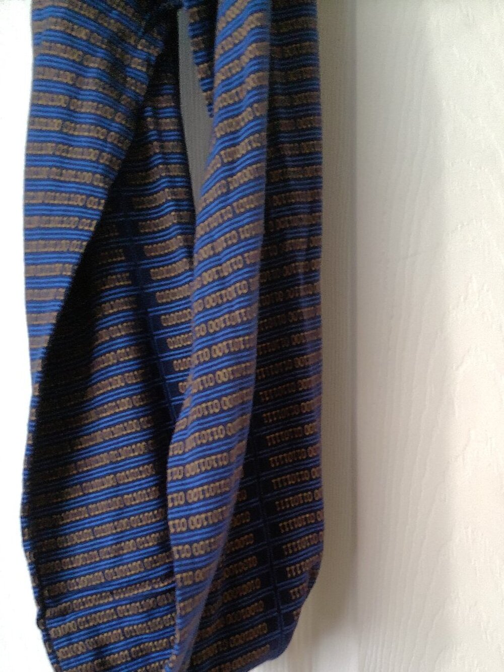 Svaha Binary Blue and Gold Women's Scarf